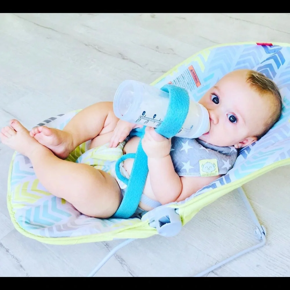 Baby Bottle Helper, Hands Free Feeding, XTRA Hand